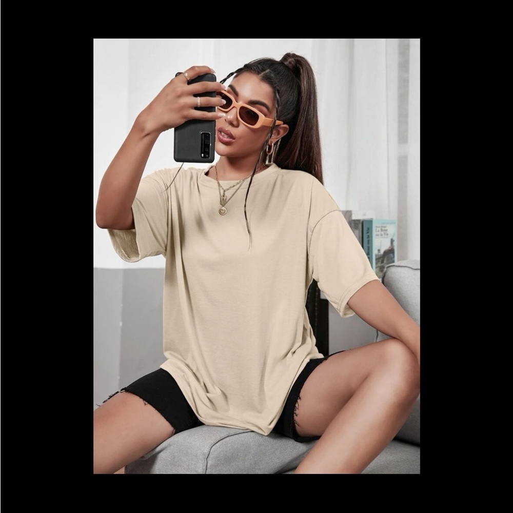 Drop Shoulder Tee